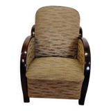 Art Deco reclining armchair with mf system Sint Étienne