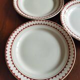 5 KG Lunéville flat plates, Madrigal model