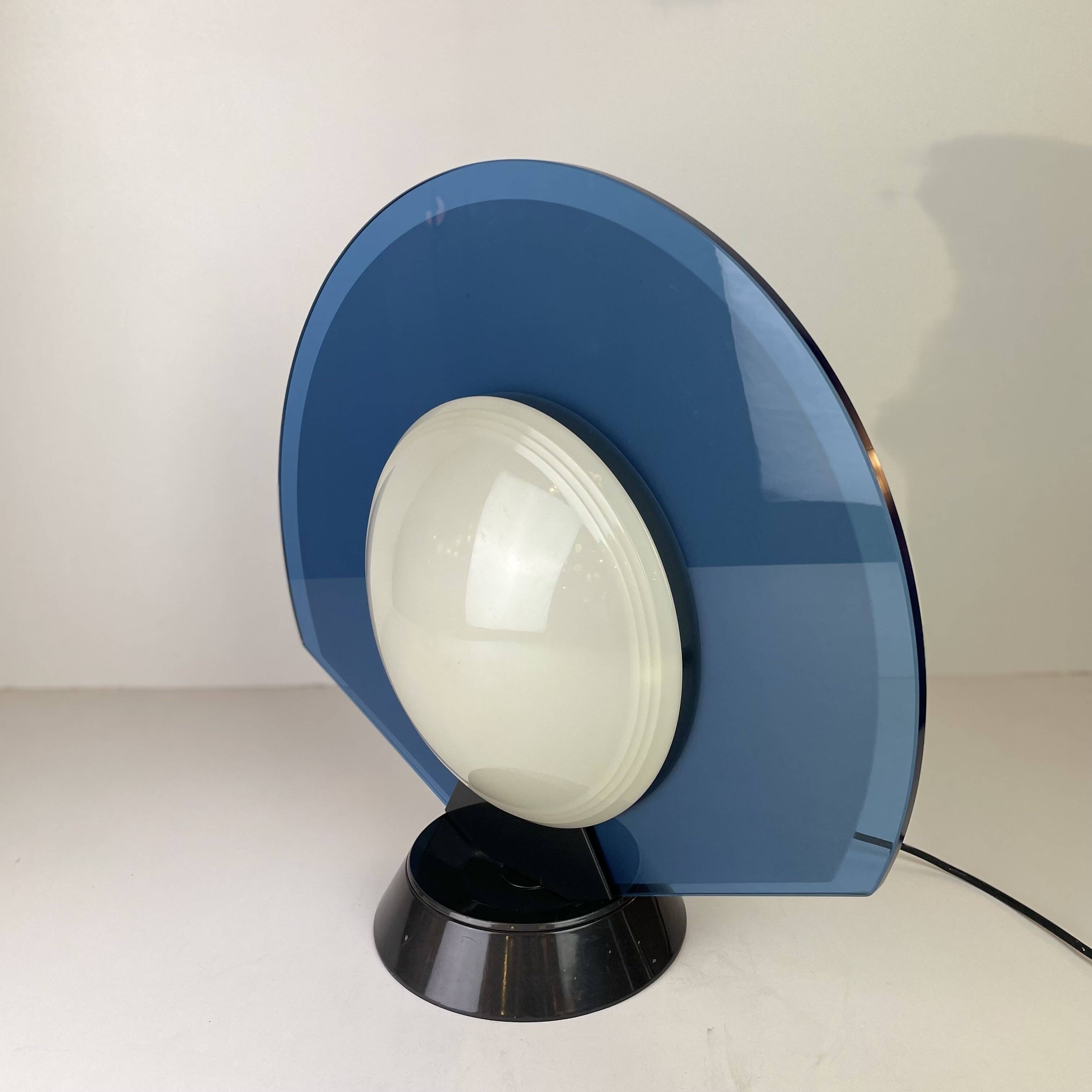 TIKAL Postmodern Table Lamp by PG Ramella for Arteluce, 1980s
