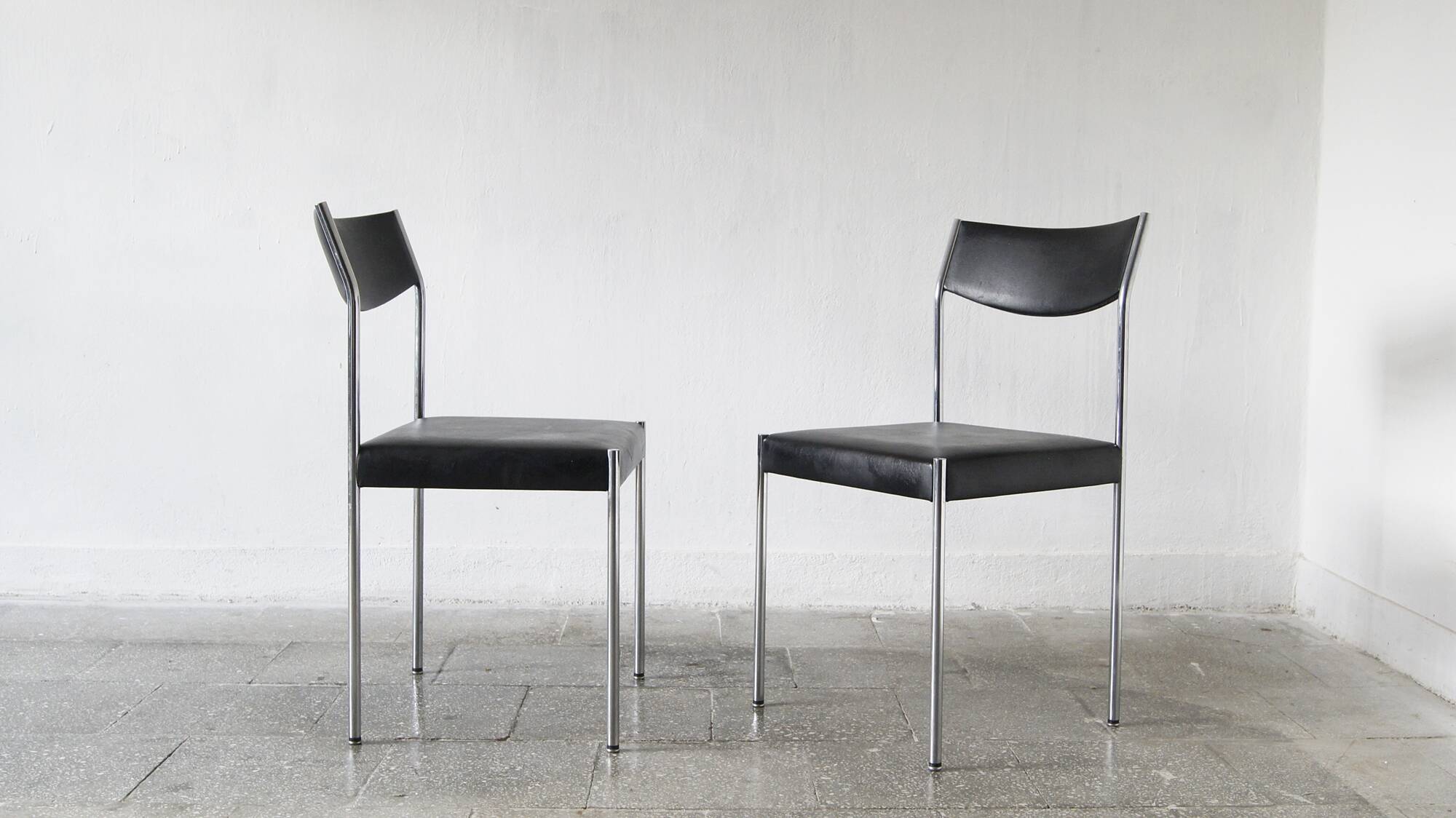 Side Chairs by Edlef Bandixen for Dietiker, Switzerland, Set of 2
