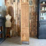 Vitrine vintage en chêne années 50 (rénovée)