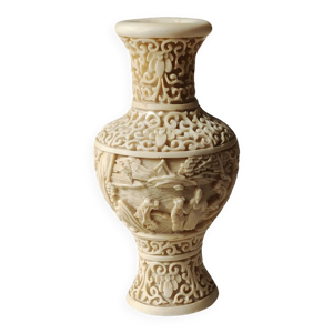 Vase balustre chinois