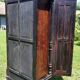 Dressmaker's cabinet with beveled triptych mirrors. (Mirror cabinet)