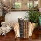 Serre-livres en onyx