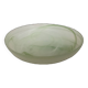 Green glass pâte de verre pocket ashtray H