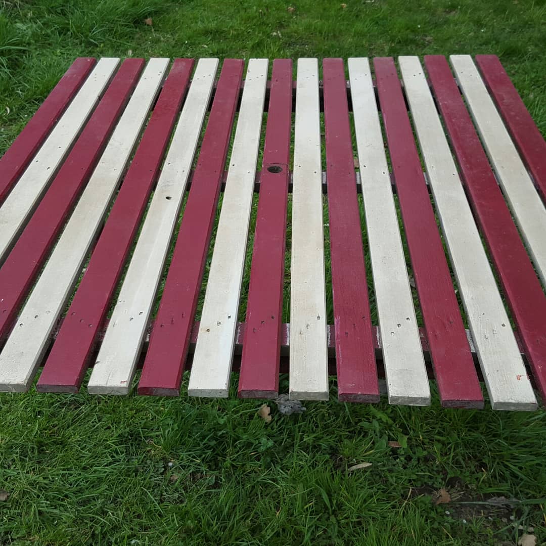 Vintage garden table 50s