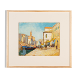 Venice, Oil on Plate, 65 x 57 cm