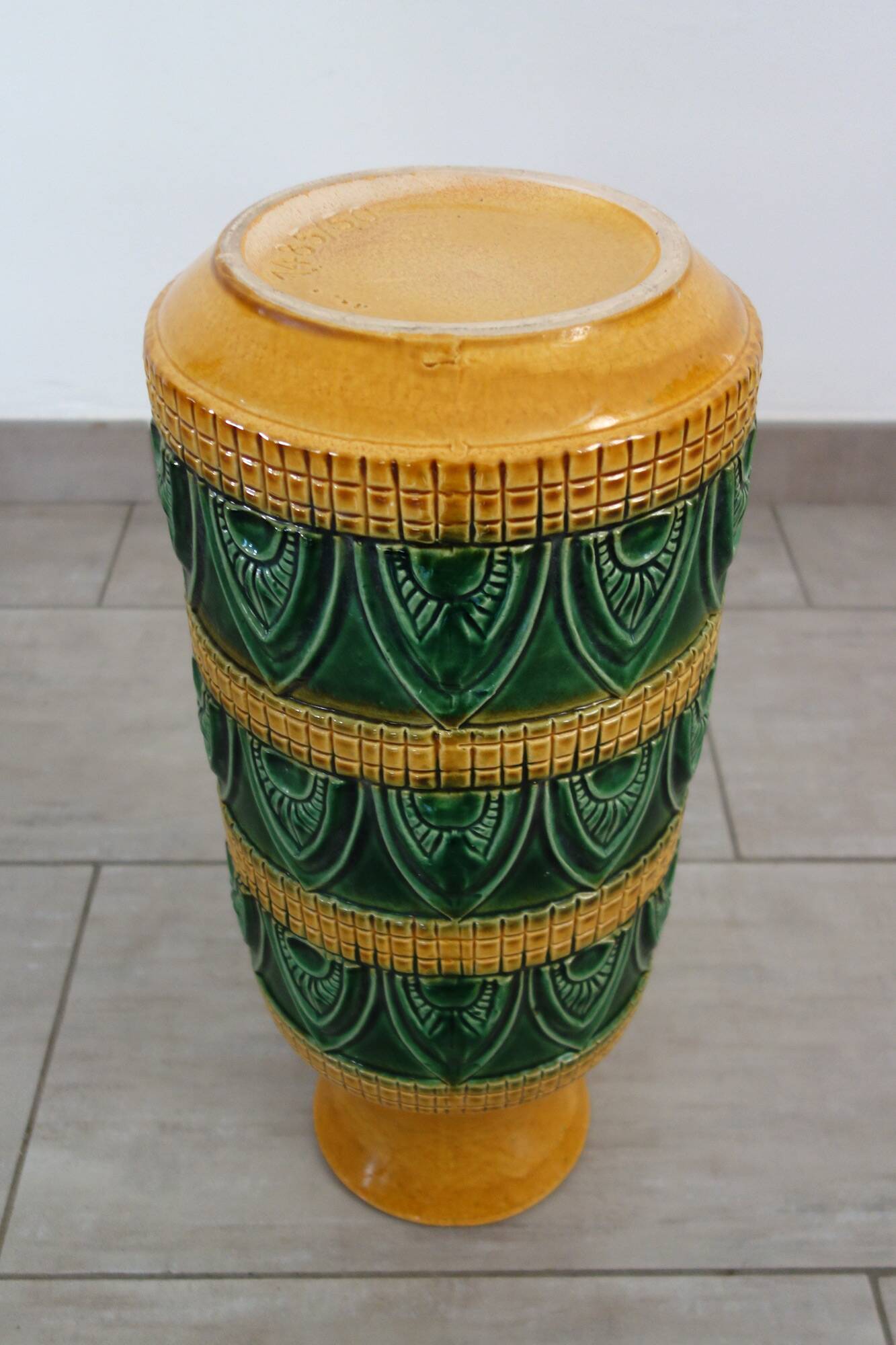 Large vintage West Germany floor vase