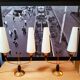 Paire de lampes Arlus années 50