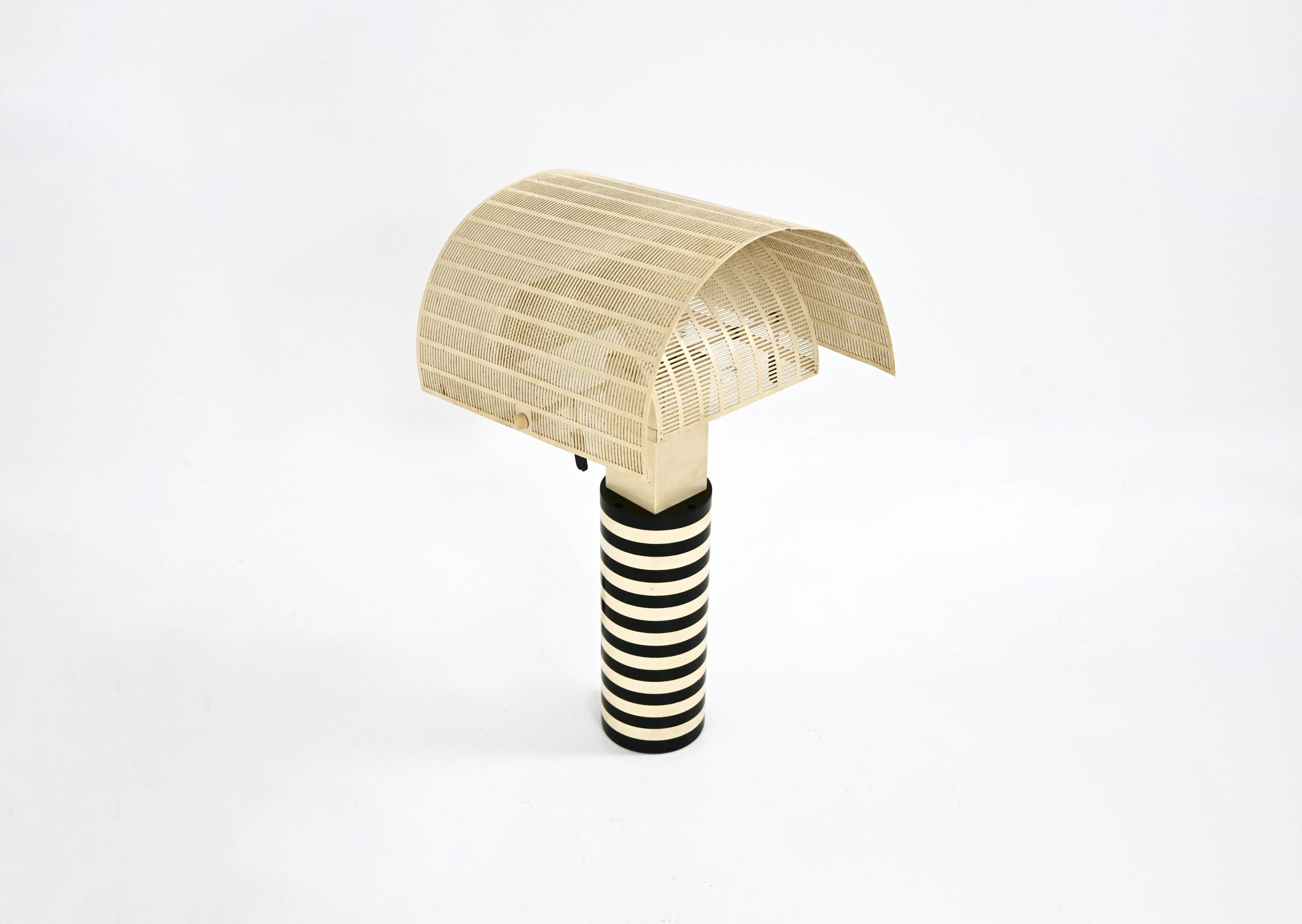 Shogun table lamp by Mario Botta for Artemide, 1986