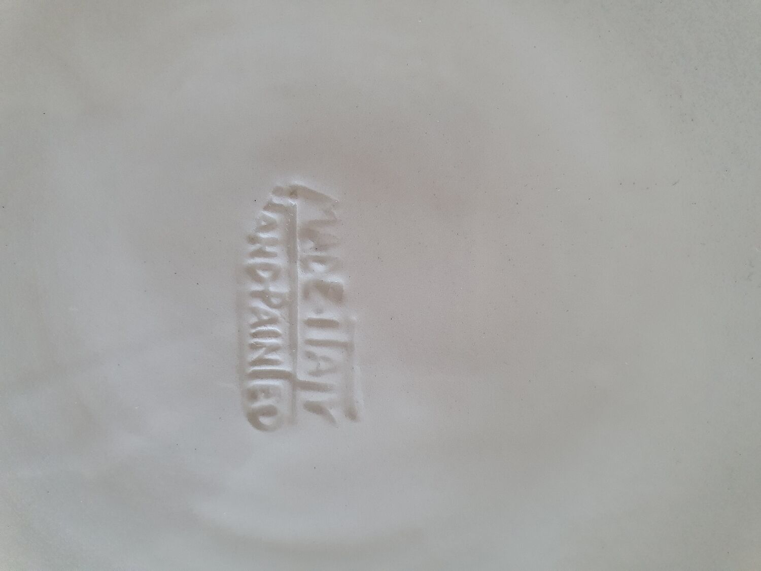 Hand-painted crustacean plates