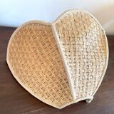 Vintage fiber wall light