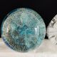Set of two paperweights vintage jellyfish sulphide