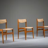 Teak dining chairs attributed to Erik Buch for Anderstrup Stolefabrik, Denmark, 1970s, set of 3