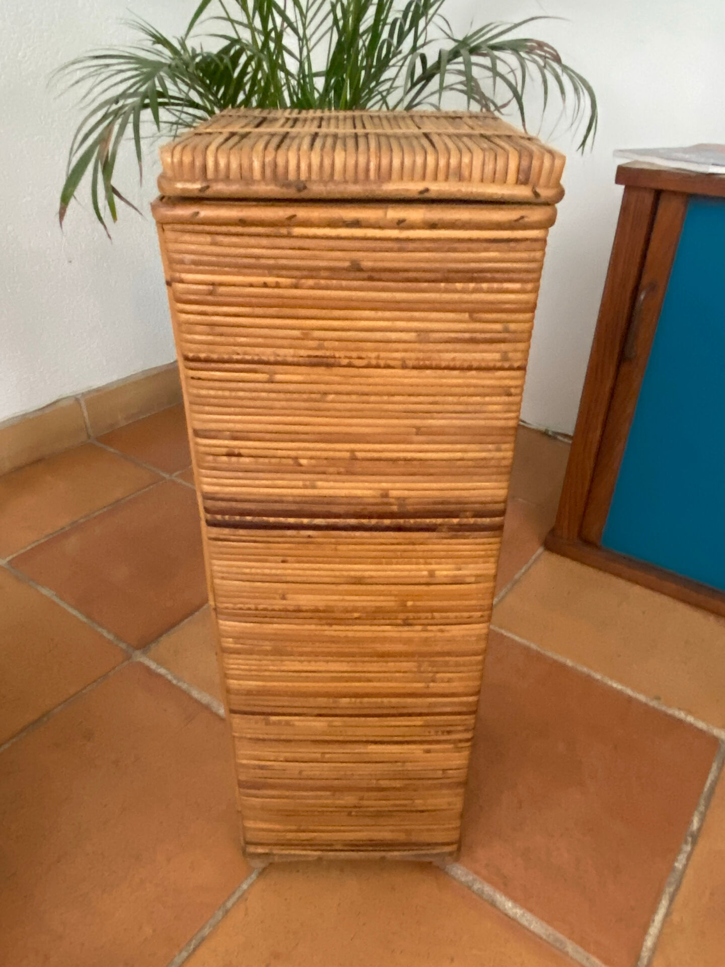 Rattan chest
