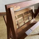 Wooden magazine rack, Scandinavian style