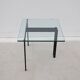 Table d’appoint de catellan italia en métal et verre, 1980