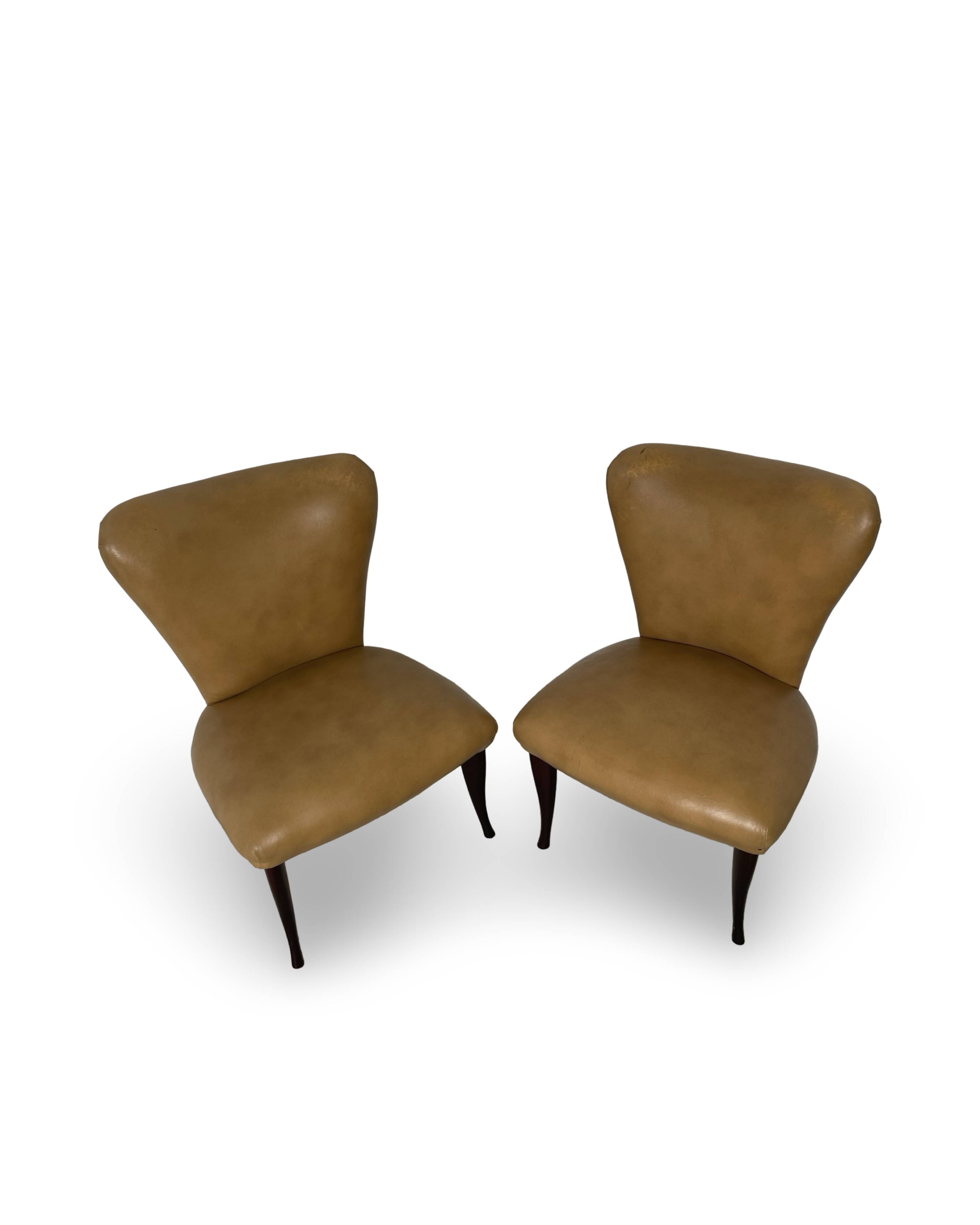 Chaises d'appoint italiennes années 1960