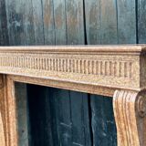 Louis XVI style fireplace in Verona marble circa 1880