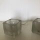 Pair lamps ice cubes Peill - Putzler - 1970
