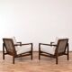 Mid-Century Lounge Chairs by Z. Bączyk, 1960s, Set of 2