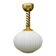 Art Deco pendant lamp, Poland, 1950s