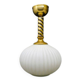 Art Deco pendant lamp, Poland, 1950s