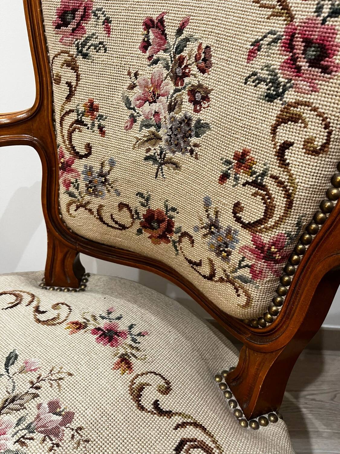 Pair of Louis XV armchairs