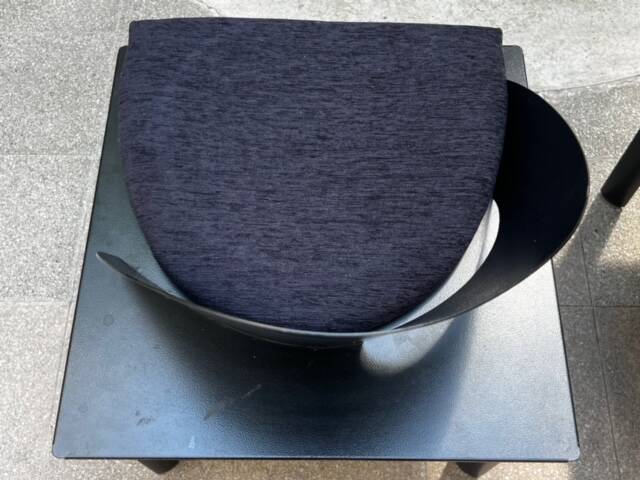 Pair of Patrice Bonneau designer chairs - Genexco Edition - 1980s