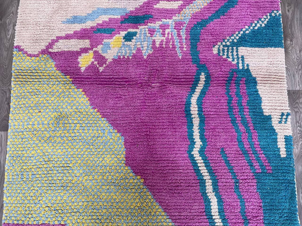 Handmade Moroccan rug high quality 2.5x1.5 m