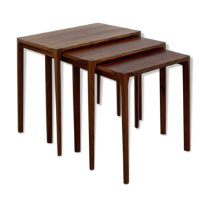 tables gigognes en palisandre