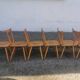 Chaises bistrot année 60-70
