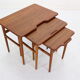 Mid-Century Modern Danish Teak Nesting by Kurt Østervig for Jason Mobler, 1960s