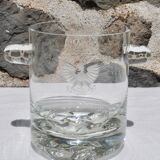 Crystal ice bucket