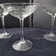 4 Large glass bowls for dessert, ice cream, starters, cocktails, etc.