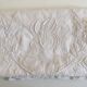19th embroidered linen yarn wedding kit pillow taie B