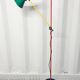 Veneta Lumi vintage floor lamp – colourful Italian design, adjustable arm.
