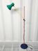 Veneta Lumi vintage floor lamp – colourful Italian design, adjustable arm.