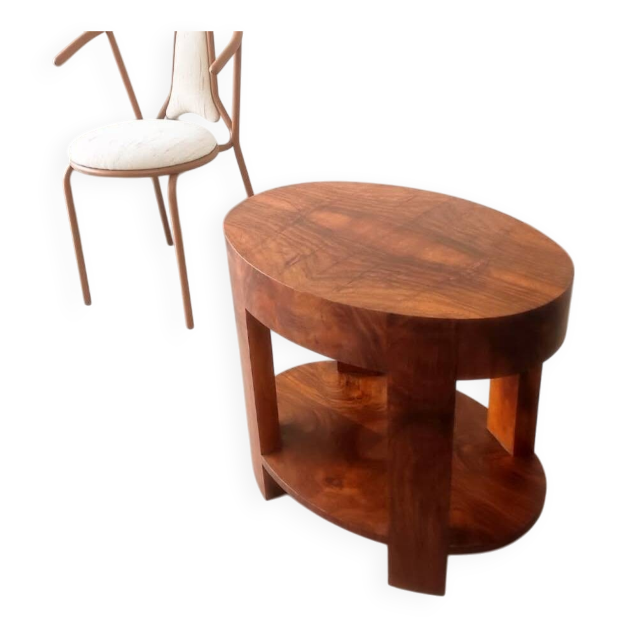 Art Deco rosewood pedestal table