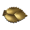 Empty pocket "leaf" in brass