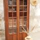 Vintage glass library