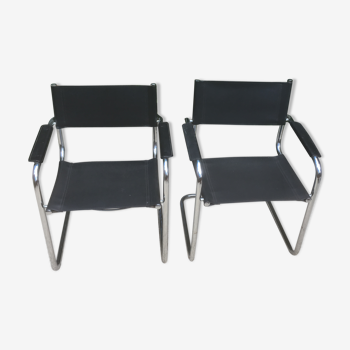 Pair of armchairs design Mateo Grassi
