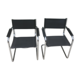 Pair of armchairs design Mateo Grassi