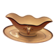 Sauciere porcelaine monogramme  ks