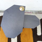 Slate, copper and brass harness