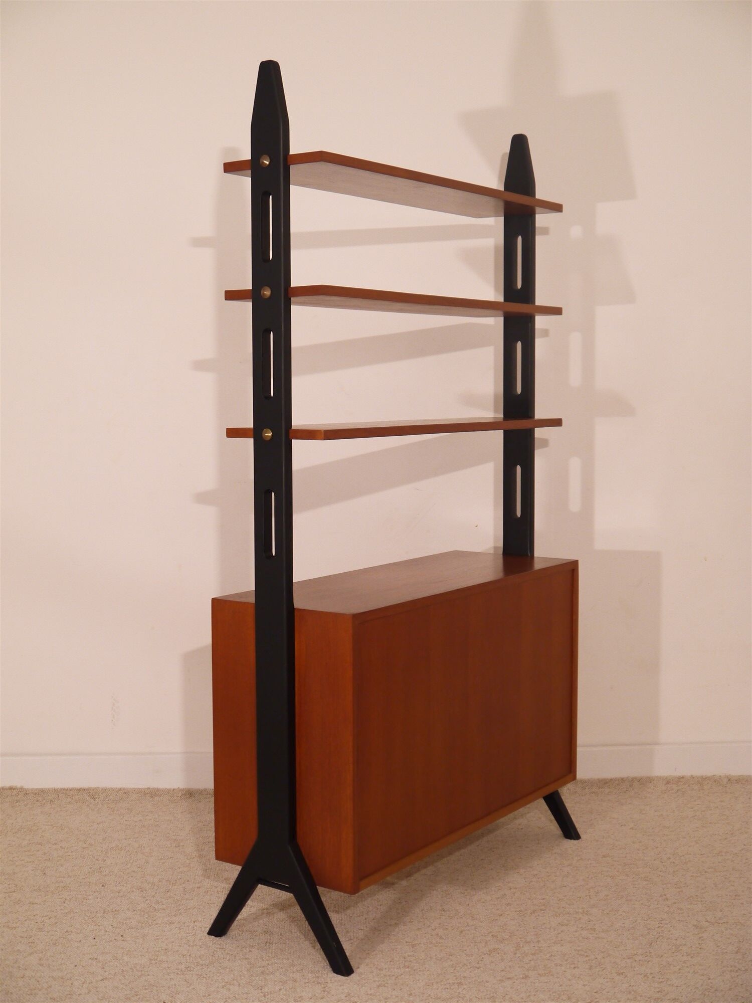 Shelf Scandinavian library 1960