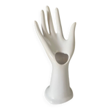 White soliflore hand