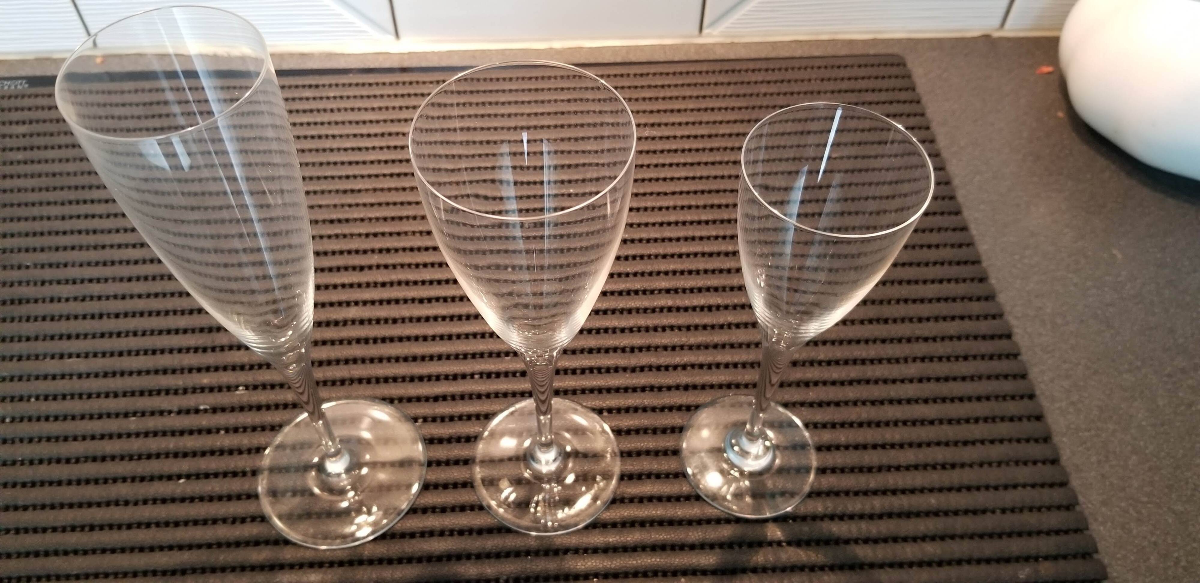 Baccarat crystal glasses