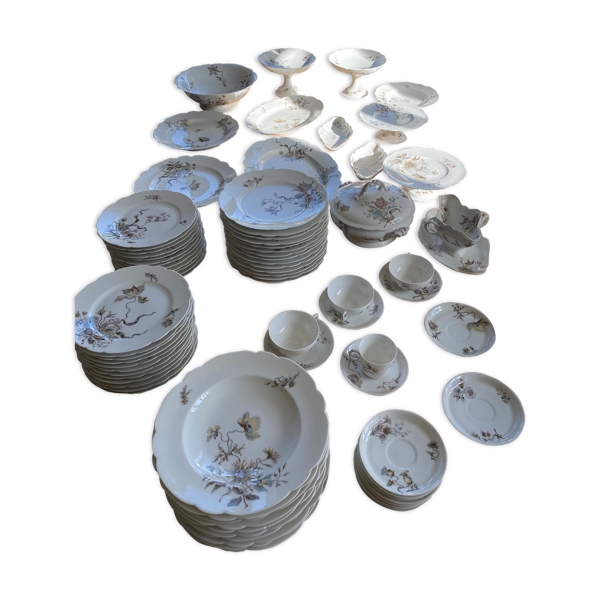 Service de vaisselle porcelaine