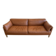 Duvivier Centquatre 3-seater sofa in camel leather — 213 cm